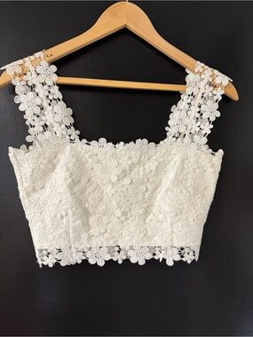 Nicole Miller Artelier crop top
